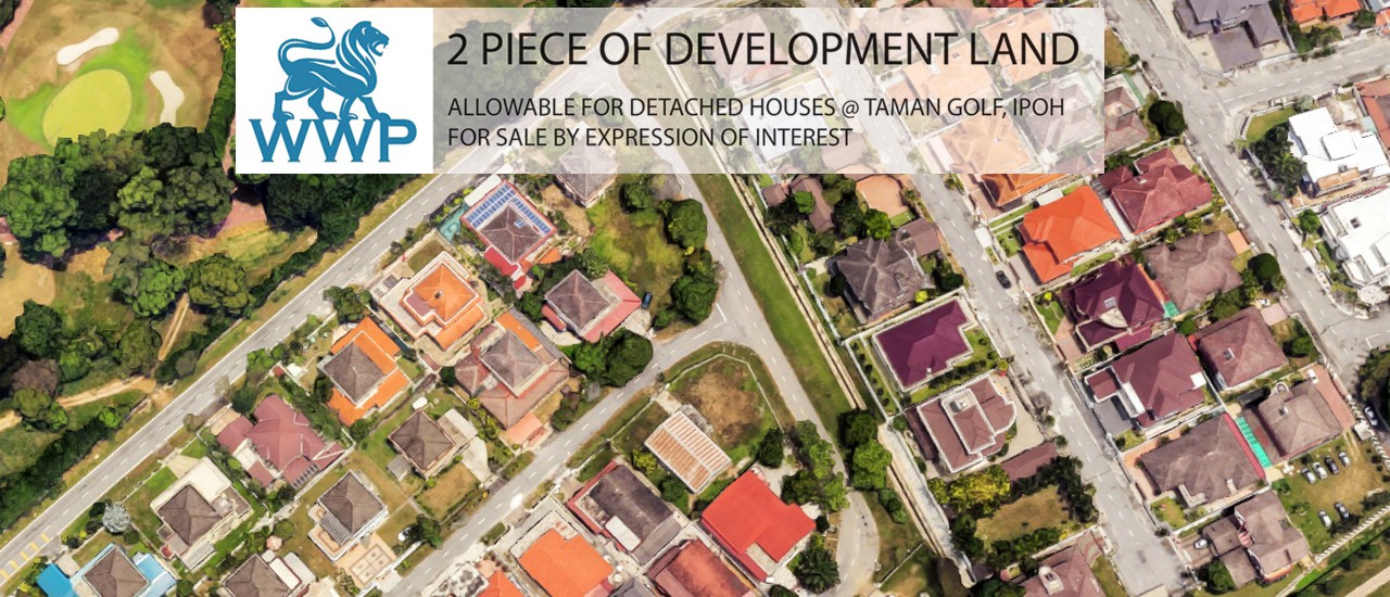 Ipoh Bungalow Land For Sale – RM 1,250,000